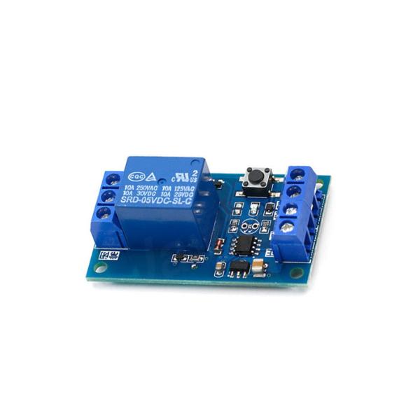 China One Key Start Stop Self Lock 5V / 12V Bistable Relay Module For Arduino factory