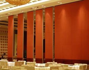 China Restaurant Sound Proofing MDF + Aluminum Partition Walls / Movable Wall Panels factory