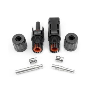 China Screw-On Solar Panel Connectors with 14-10 AWG Wire Gauge and Operating Temperature -40°C To +105°C on sale