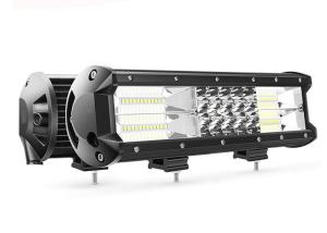 China 12600 Lumen SUV Led Light Bar 4x4 12 Inch 6063 Aluminum Profile PC Lens factory