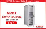 48VDC Telecom Solar Power Systems , Outdoor Telecom Rectifier System 50A Maximum
