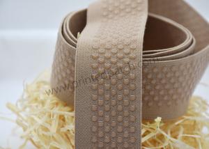 China 3D Raised SGS Silicone Dots Anti Slip Elastic Band For Clothes factory