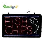 Original Genilight Chinese Food LED Open Sign for Chinese Restaurant Flash
