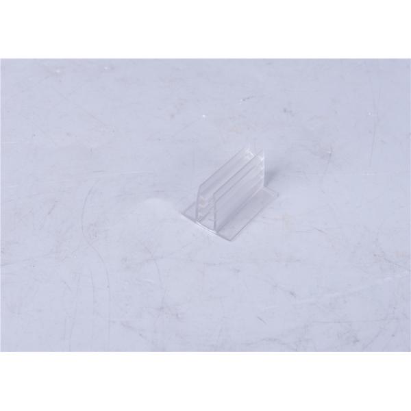 China Matt / Shiny Surface Transparent Plastic Profiles ISO9001 / RoHS Approval factory