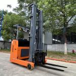 AC Motor Electric Forklift SNSC 2T Electric Reach Truck with Triplex 7.5m Mast