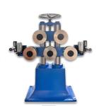 Convenient Adjustment 5 Wheels Straightening Machine For Extruder Machine Parts