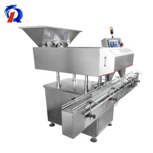 32 Channel Counting Machine Automatic Bottle Washing Filling Capping Machine
