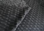 Irregular Ribbed Jacquard Polyester Spandex Fabric For Running Tights