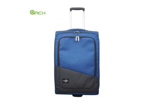 China Zippered Pockets 20 22 28 Inch Fashion Lightweight Trolley Luggage factory