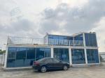 Flat Pack Office Container Two Storey Shipping Container Office With Glass