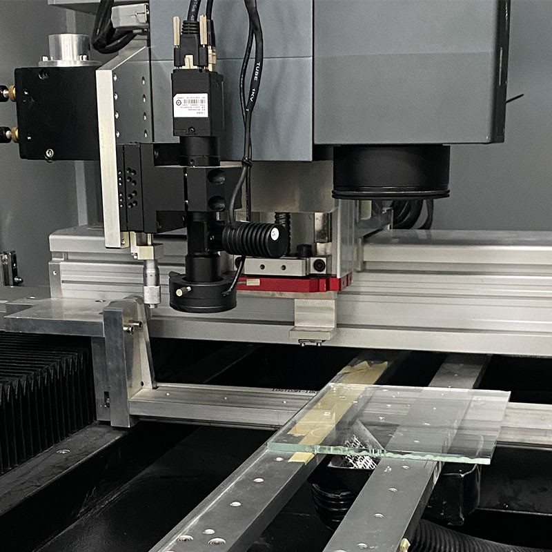 Green Nanosecond Glass Laser Drilling Machine 45W For Glass Processing Factory