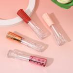 6ml Skirt-Shaped Plastic Lip Glaze Tube With Brush For Easy Carrying And