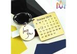 OEM ODM Picture Words Available Personalized Engraved Keychains