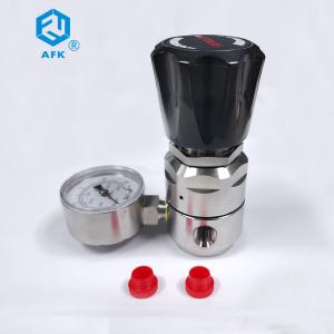 China R11 SUS316 Gas Pressure Regulator Single Gauge 300PSI Argon CO2 factory