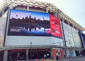 China Nova system SMD3535 Outdoor Digital Billboard Street Led Screen Customized Size factory