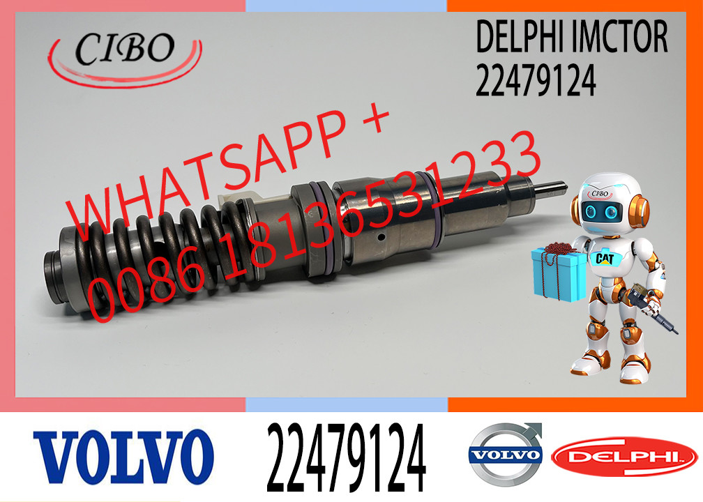 Spare Parts 22479124 21106375 21340611 Common Rail Fuel Injector For VOL-VO D13 Engine Injector Remanufacturing
