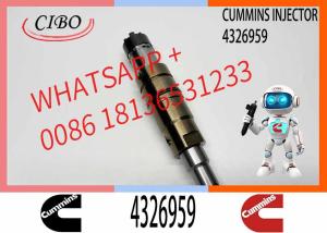 China High Quality Diesel Engine 30hp Diesel Fuel Injector 4326959 Injector Fuel 4326959 2872284 2897320 2872544 factory