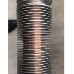 DELLOK 0.3mm A334 Gr6 Threaded 26FPI Carbon Steel Seamless Tube