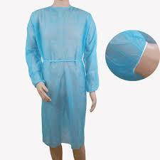 China Unisex Disposable Medical Gowns Biodegradation Fluid Resistant Non Sterile factory
