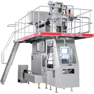 1000ml Slim Aseptic Carton Filling Machine with Cap Applicator for Milk 6000 PPH