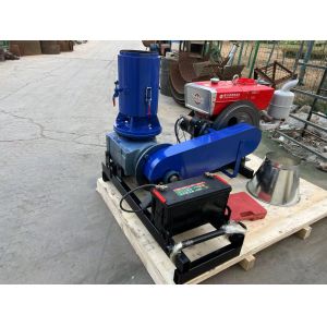 Power Saving Fish Feed Pellet Machine Chicken Feed Pellet Machine 350-450kg/H