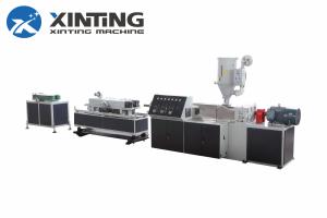 China PE Prestressed Flat Corrugated Pipe Production Line 2 3 4 Flat Model Siemens Motor factory