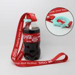 Lanyard W/Rubber O-Ring Bottle Holder Promotional Water Bottle Strap Lanyard