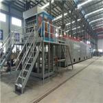 Double Rotary Paper Recycling Production Line , Pulp Thermoforming Machine 80KW