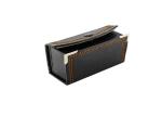 Fashionable Cufflink Gift Box PU Leather Material with Velvet Inside