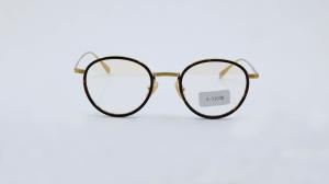 China Titanium Acetate Full Frame Flexible Business Glasses Frame With Clear Lens outdoor Fashion Vintage Untralight eyeglass factory