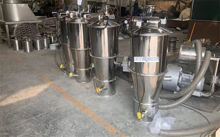 High Capacity Powder Pneumatic Vacuum Conveyor With Generator