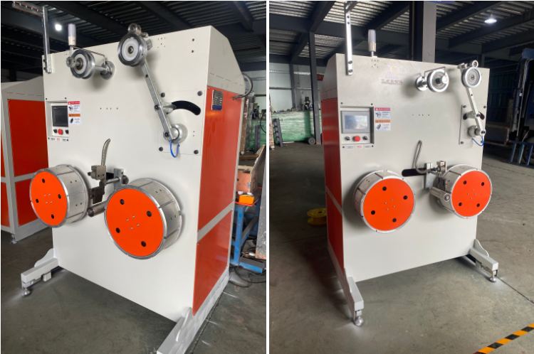 Full view of winding machine