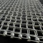 304 316 Stainless Steel Honeycomb Mesh Conveyor Belt For Food Industry