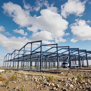 China Industrial Prefab Metal Warehouse Building High Weather Resistance Durable factory