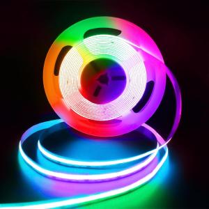 China 10ft RGBW Smart IC DC24V IP20 Flexible COB LED Decoration Strip Lights For Home Room factory