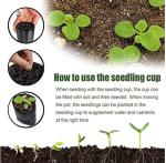 Plastic Nursery Bag for Garden Plant Fruit Vegetable Flower Planter