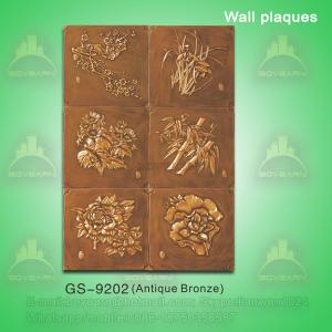 China Antique PU wall plaques for home decoration factory