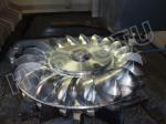Forge CNC Machine stainless Steel Runner with Pelton Hydro Turbine / Pelton