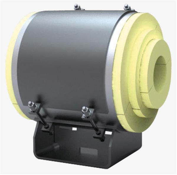 Durable Limit Stop Pipe Support High Density Polyisocyanurate Cold Insulation
