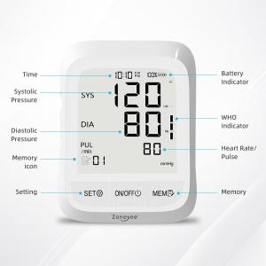 China CE ISO Approved Customization Automatic Check Ambulatory Digital Blood Pressure Monitor Arm Style factory
