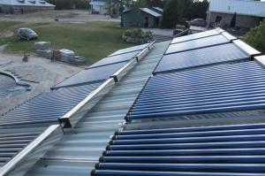 China Heat Pipe Pressurized Solar Collector Solar Water Heater factory