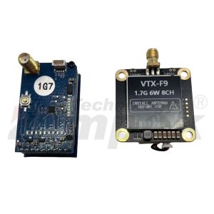 China 1.7GHz 6W Drone Video Transmitter and Receiver Kit High Power FPV Transmission factory