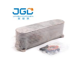 China H06C Excavator Oil Cooler Core Diesel Engine Parts Intercooler factory