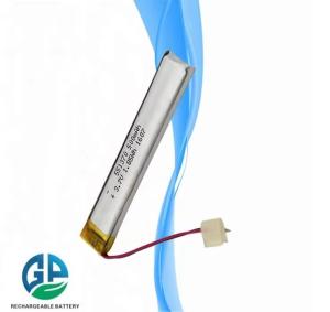 China Li Polymer KC Rechargeable Lipo Battery 551370 Lipo Battery 3.7v 500mAh Battery For LED Cupboard Lig factory