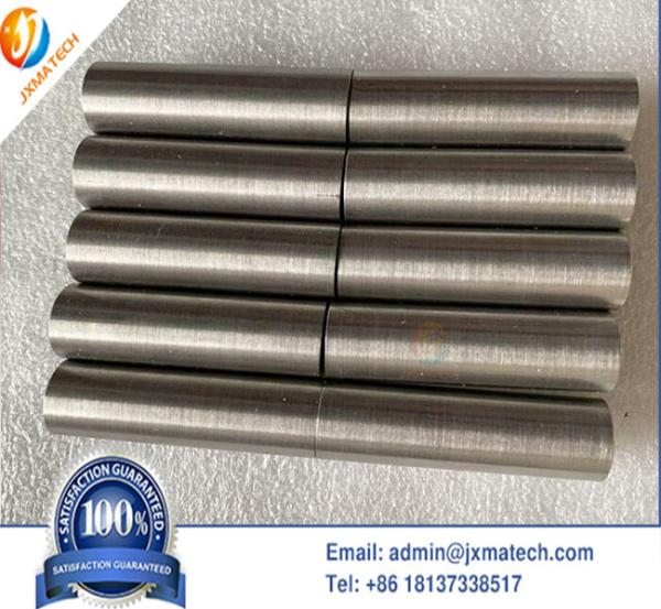 China Heavy Alloy Products Dart Tungsten Alloy Rods Black Surface Round Bar factory