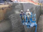 CE Safety Standard Concrete Cement Sprayer , Small Dust Portable Concrete Pump