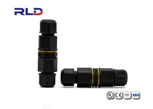 China Straight 2 3 Pin 10mm IP67 IP68 Waterproof Light Connector factory