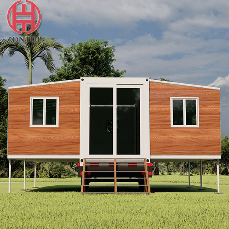 Zontop Portable Modern Luxury 20FT Quick Assembly Prefab Folding Expandable Container House