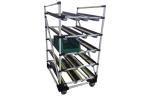 PE Coated Modular Steel Pipe Rack
