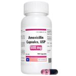 Amoxicillin Oral 100mg Tablets Pill Bottle Labels And Boxes Customized